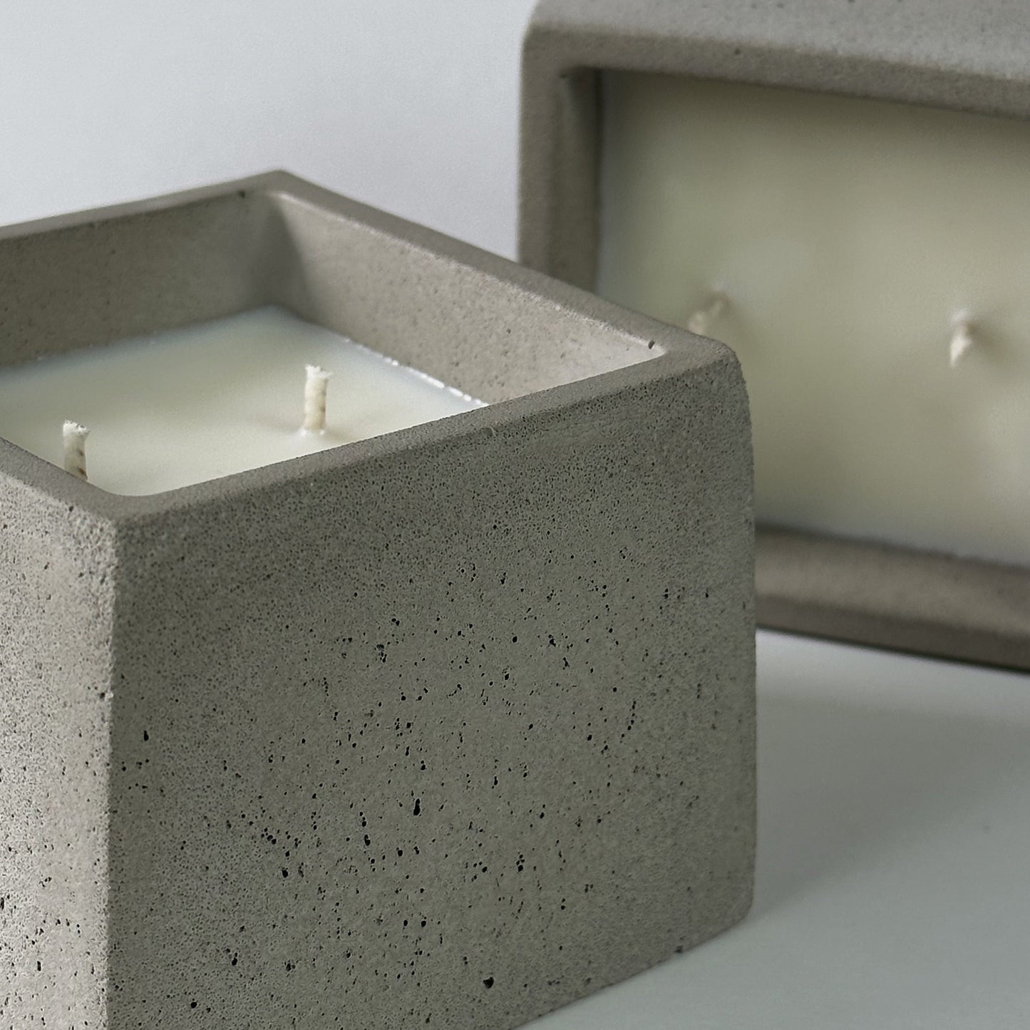 Golden Hour | concrete candle