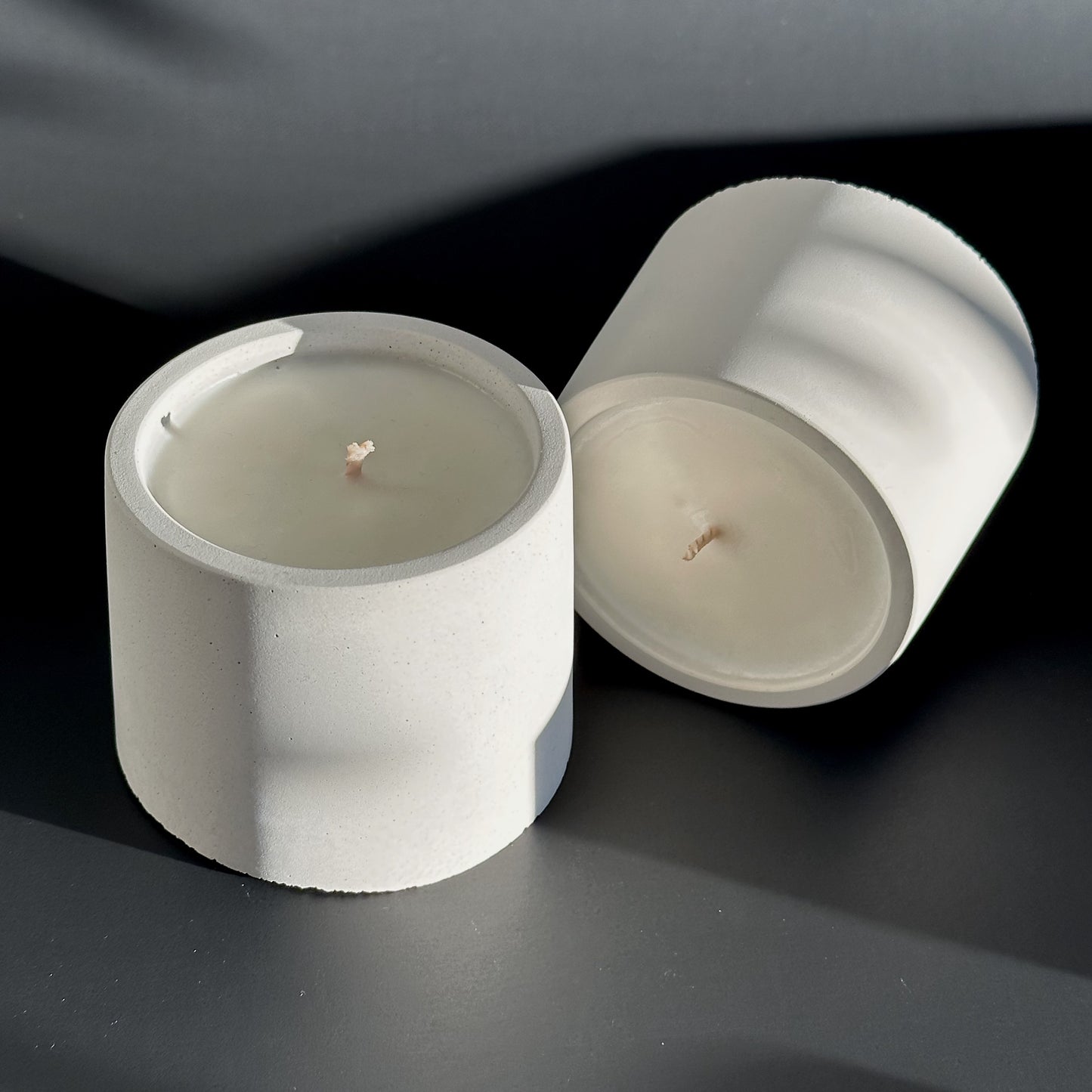 Gilded Fizz | concrete candle