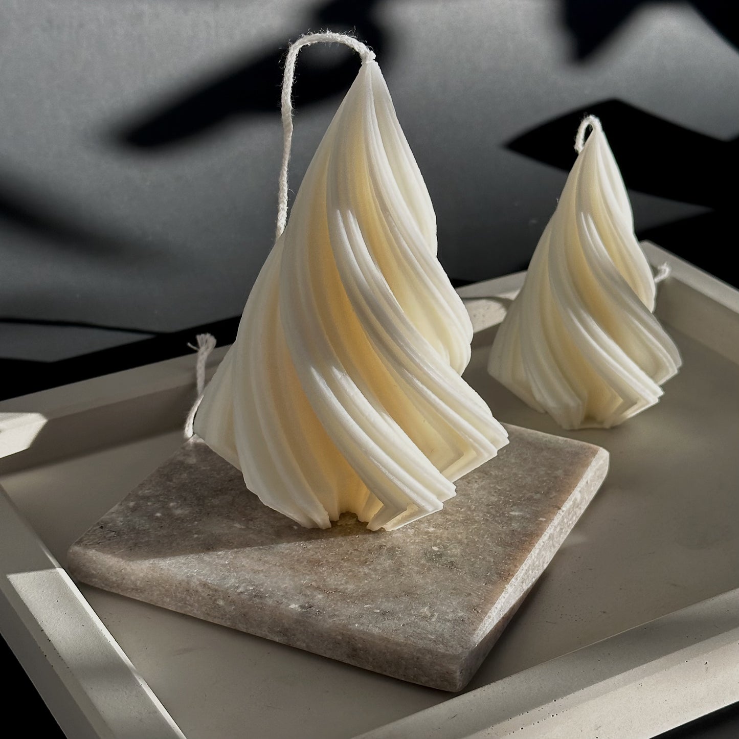 Spiral Tree Set (White)
