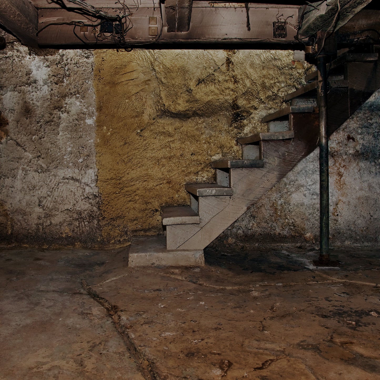Midwest Basement | concrete candle