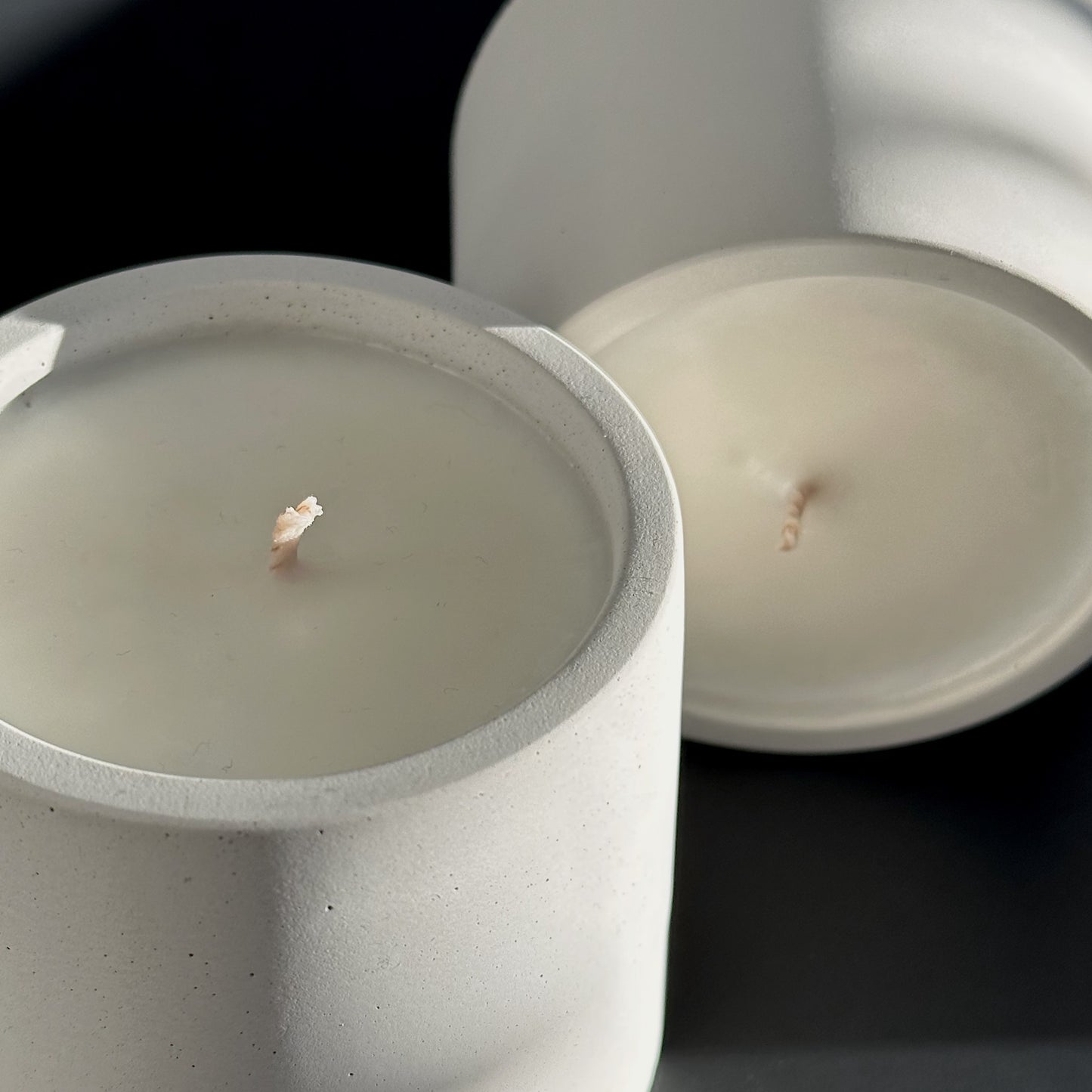Gilded Fizz | concrete candle