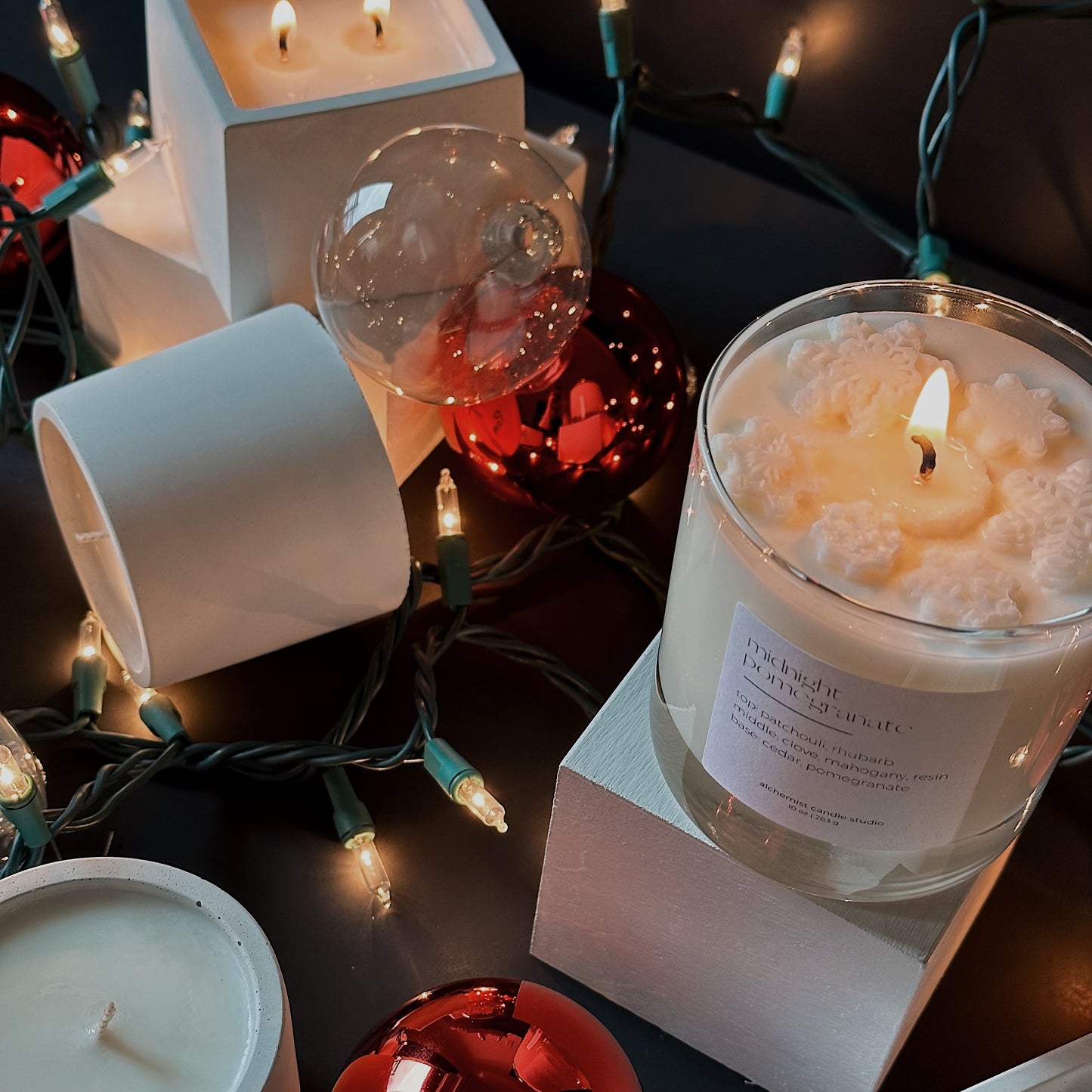 Franc Encens | concrete candle