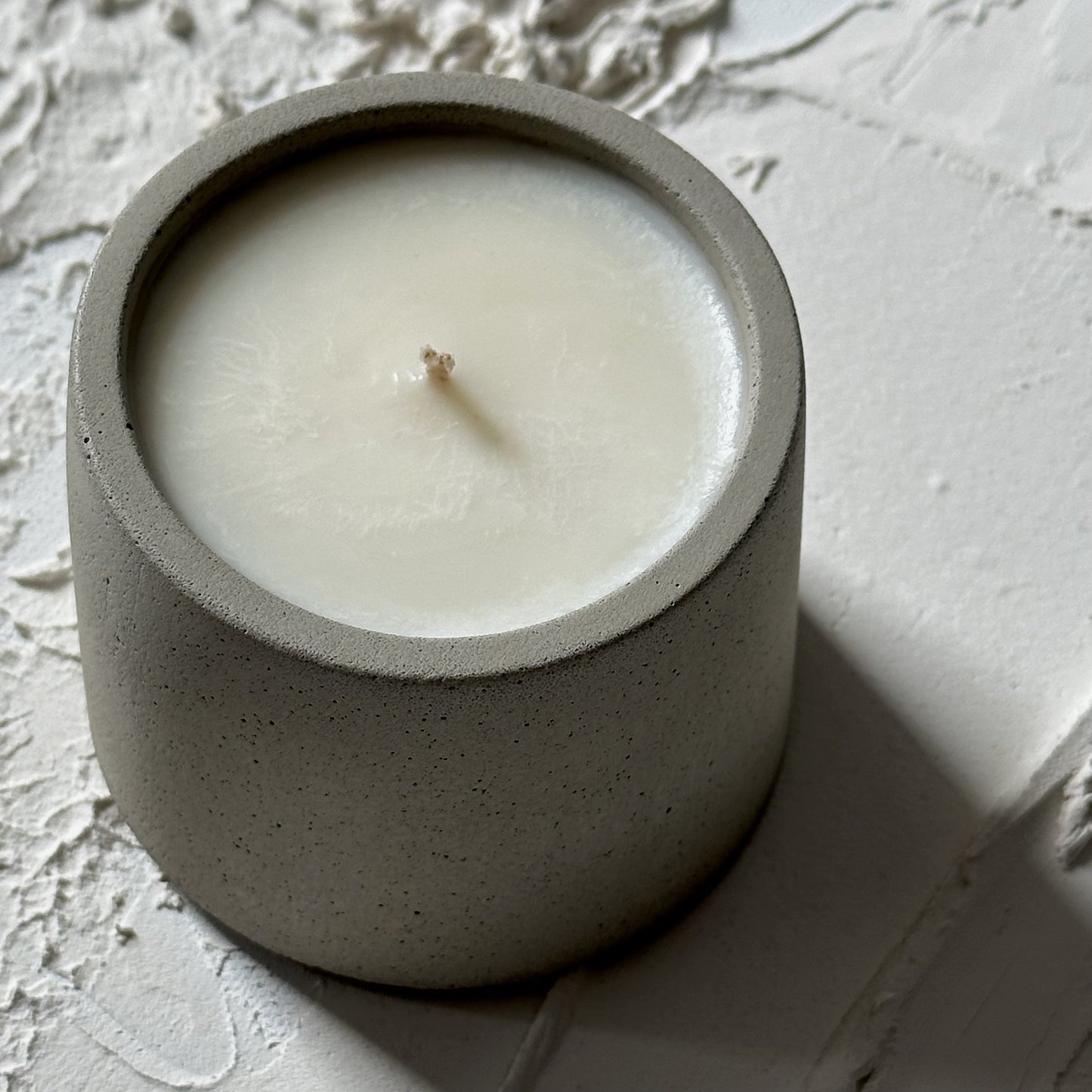 Devil's Lettuce | concrete candle