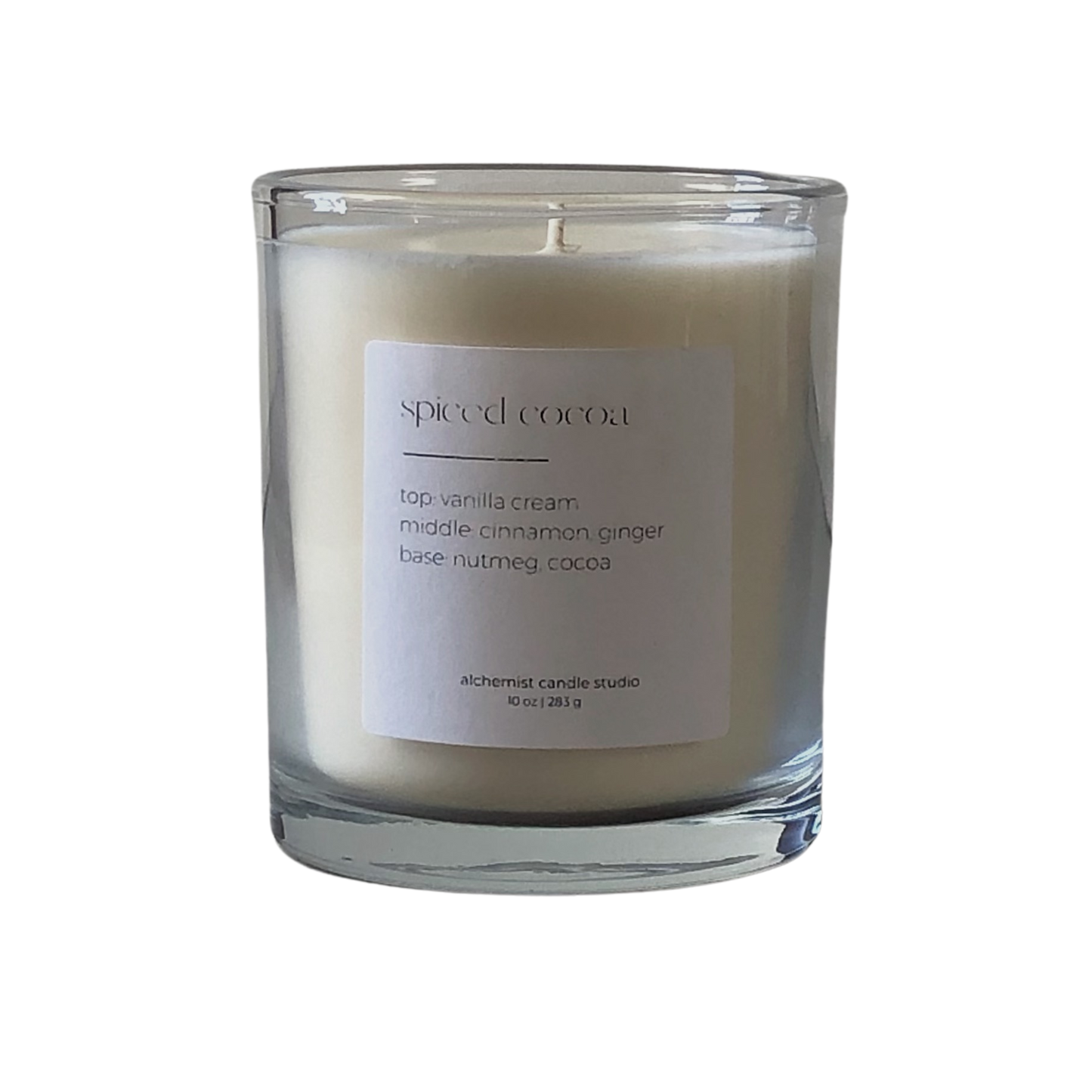 Spiced Cocoa | glass candle