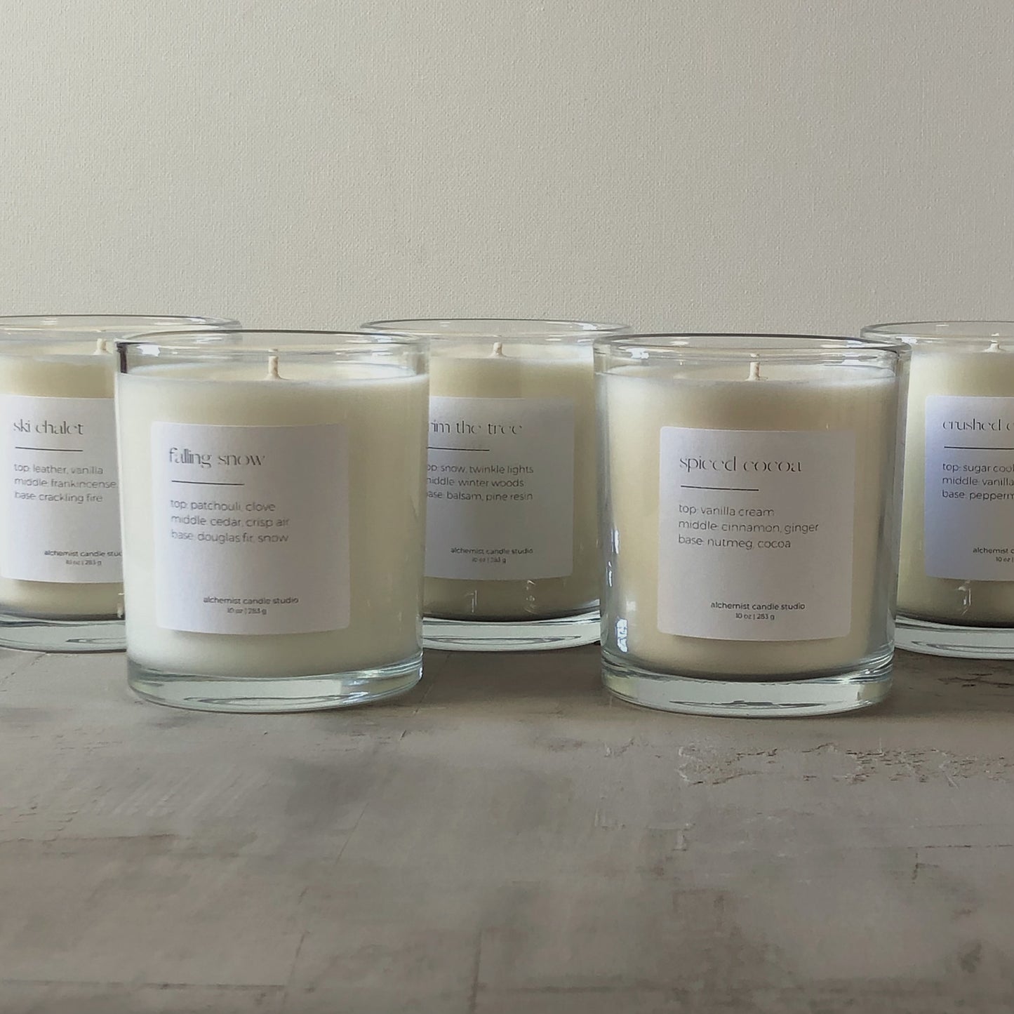 Spiced Cocoa | glass candle