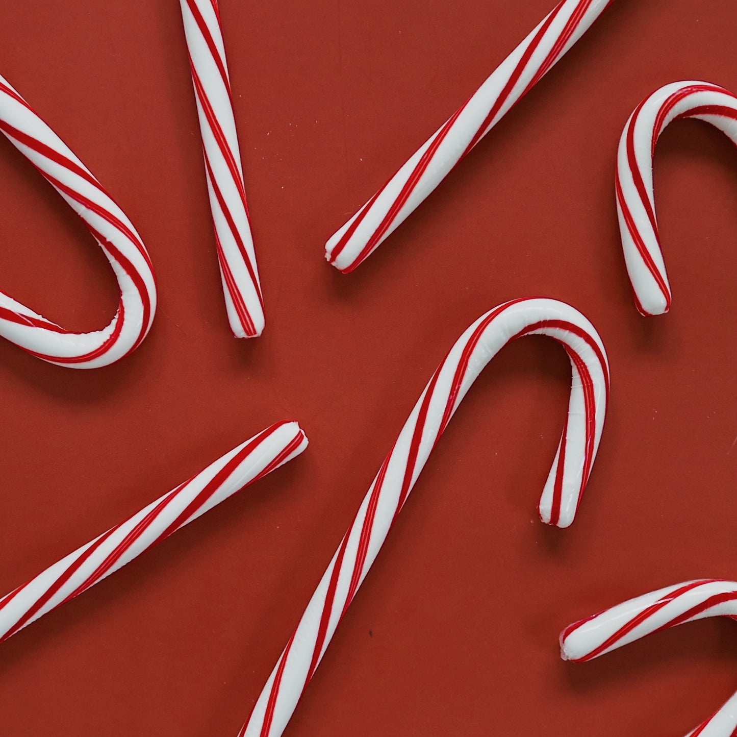 Crushed Candy Cane | glass candle