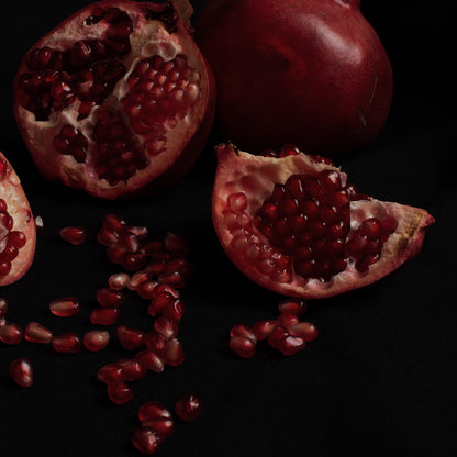 Midnight Pomegranate | concrete candle