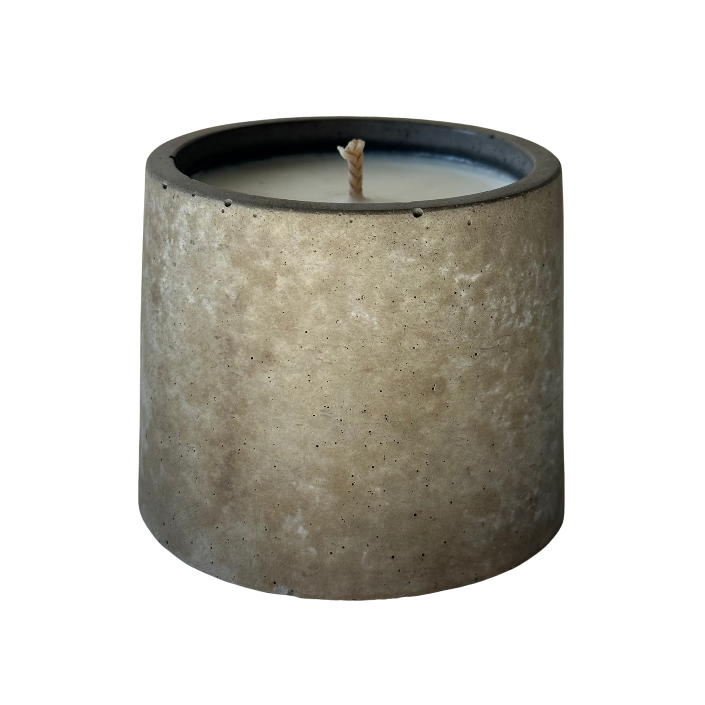 Gingered Amber | concrete candle