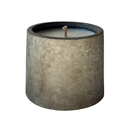 Gingered Amber | concrete candle