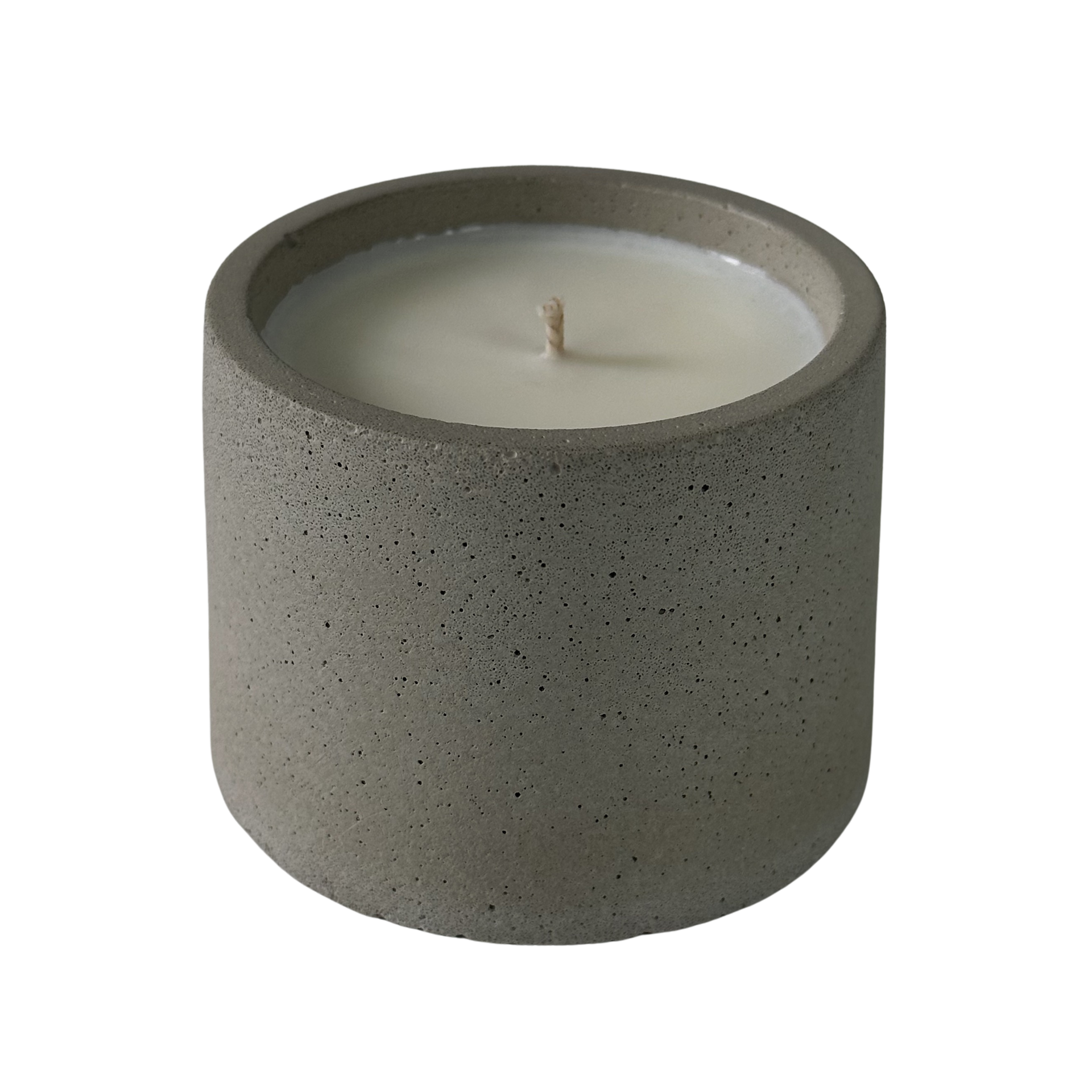 Matcha Mallow | concrete candle