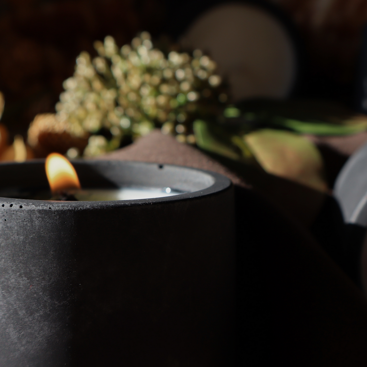 Caramel Jax | concrete candle