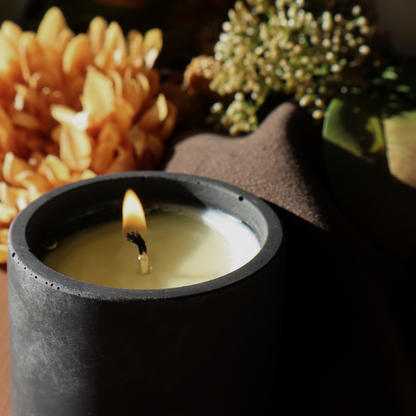 Masala Chai | concrete candle