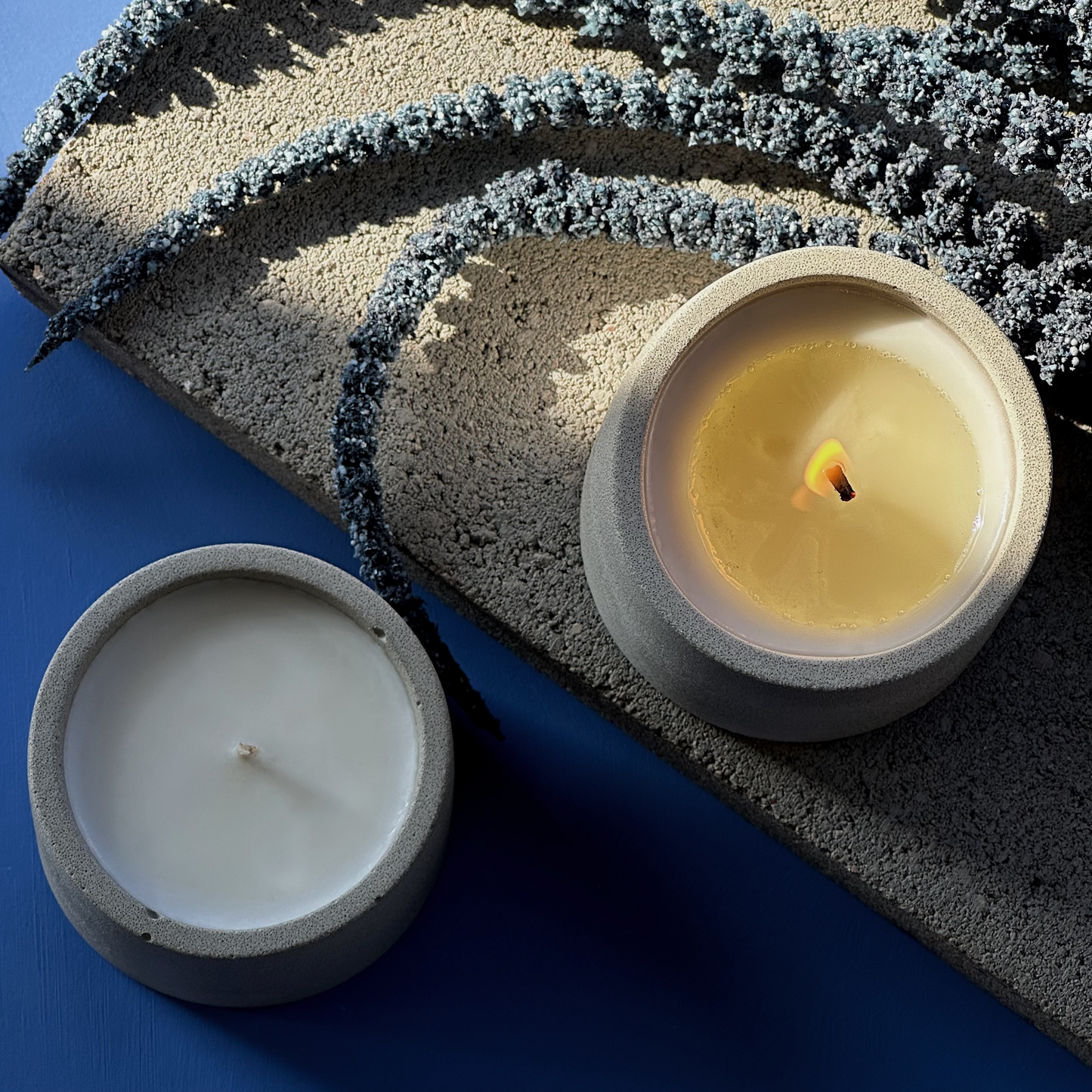 Siren Song | concrete candle