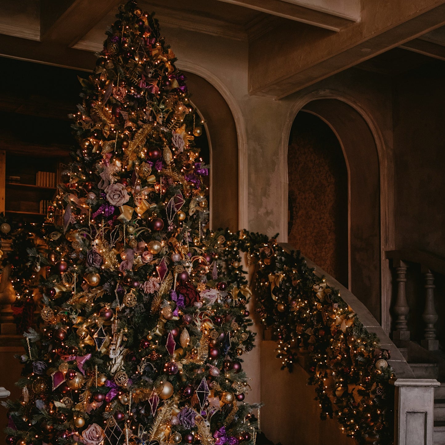 Chateau | metallic glass candle