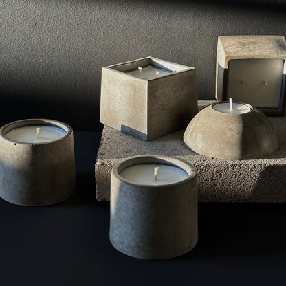 Autumn Air | concrete candle