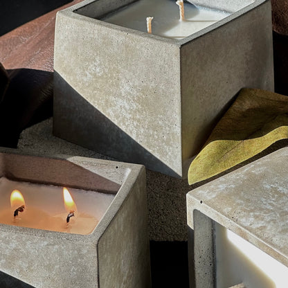 Spice Cake | concrete candle