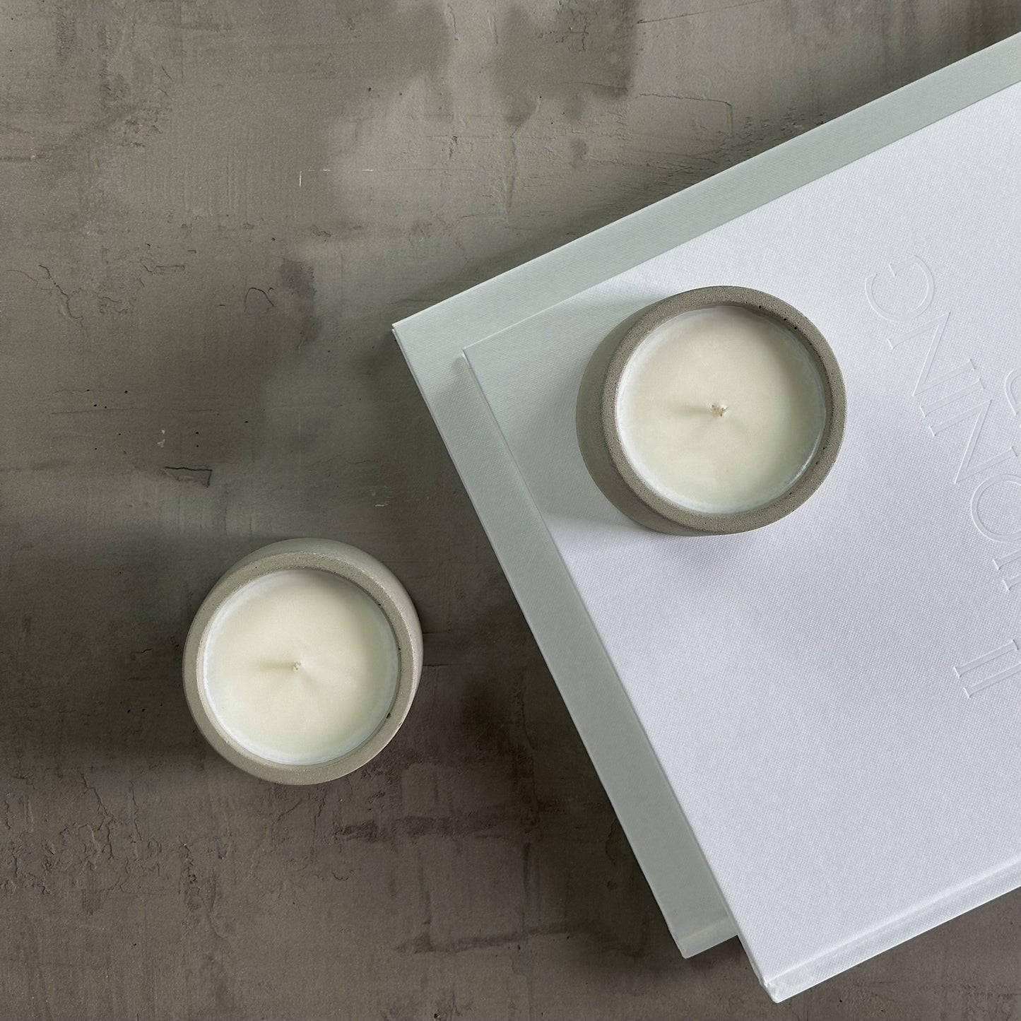 Melon Milk | concrete candle