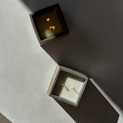 Spice Cake | concrete candle