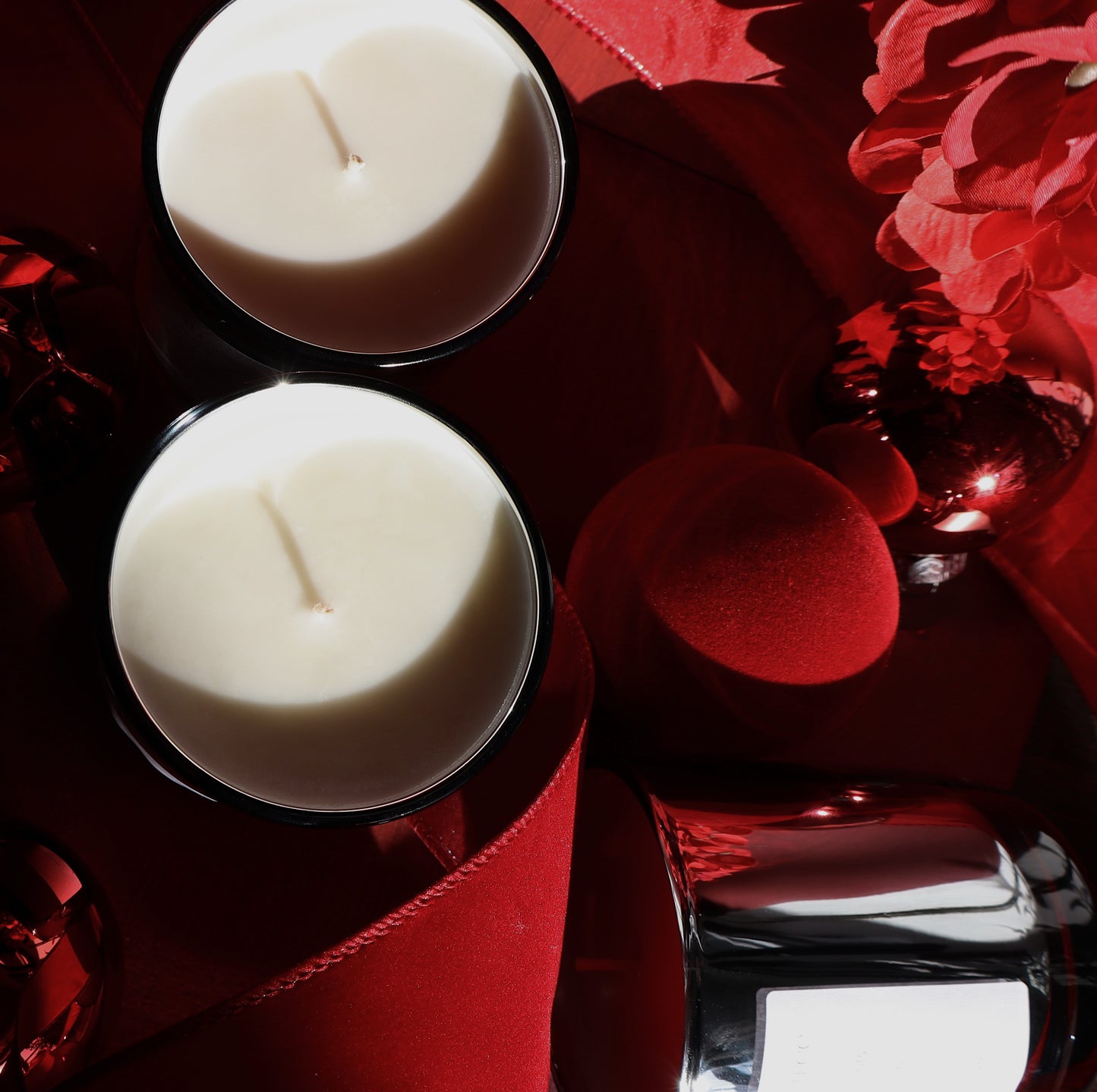 Saint Nicholas | metallic glass candle