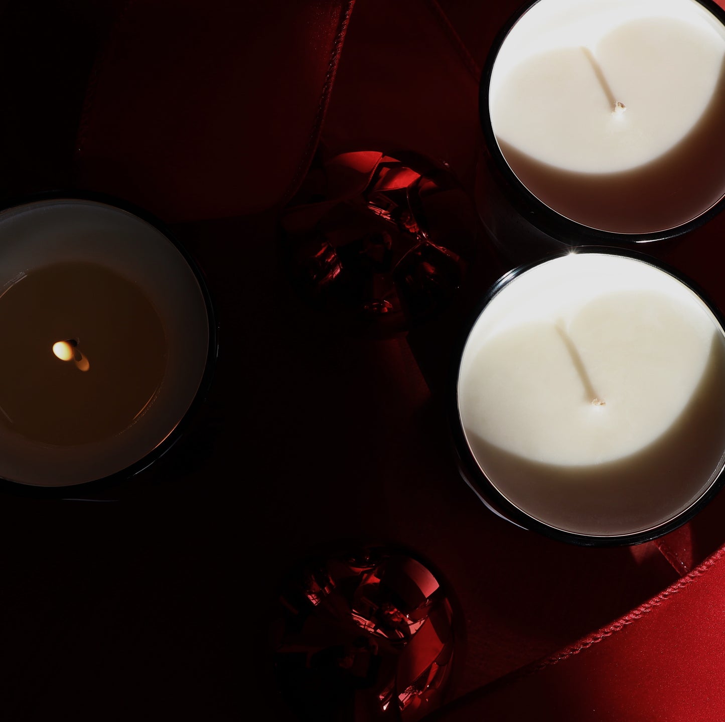 Chateau | metallic glass candle