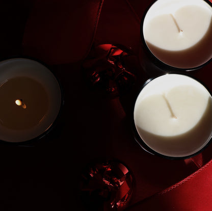 Chateau | metallic glass candle