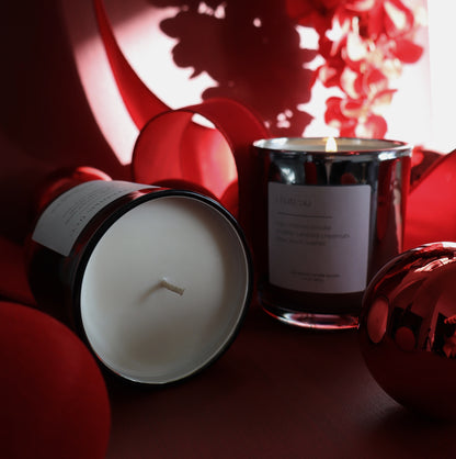 O' Christmas Tree | metallic glass candle