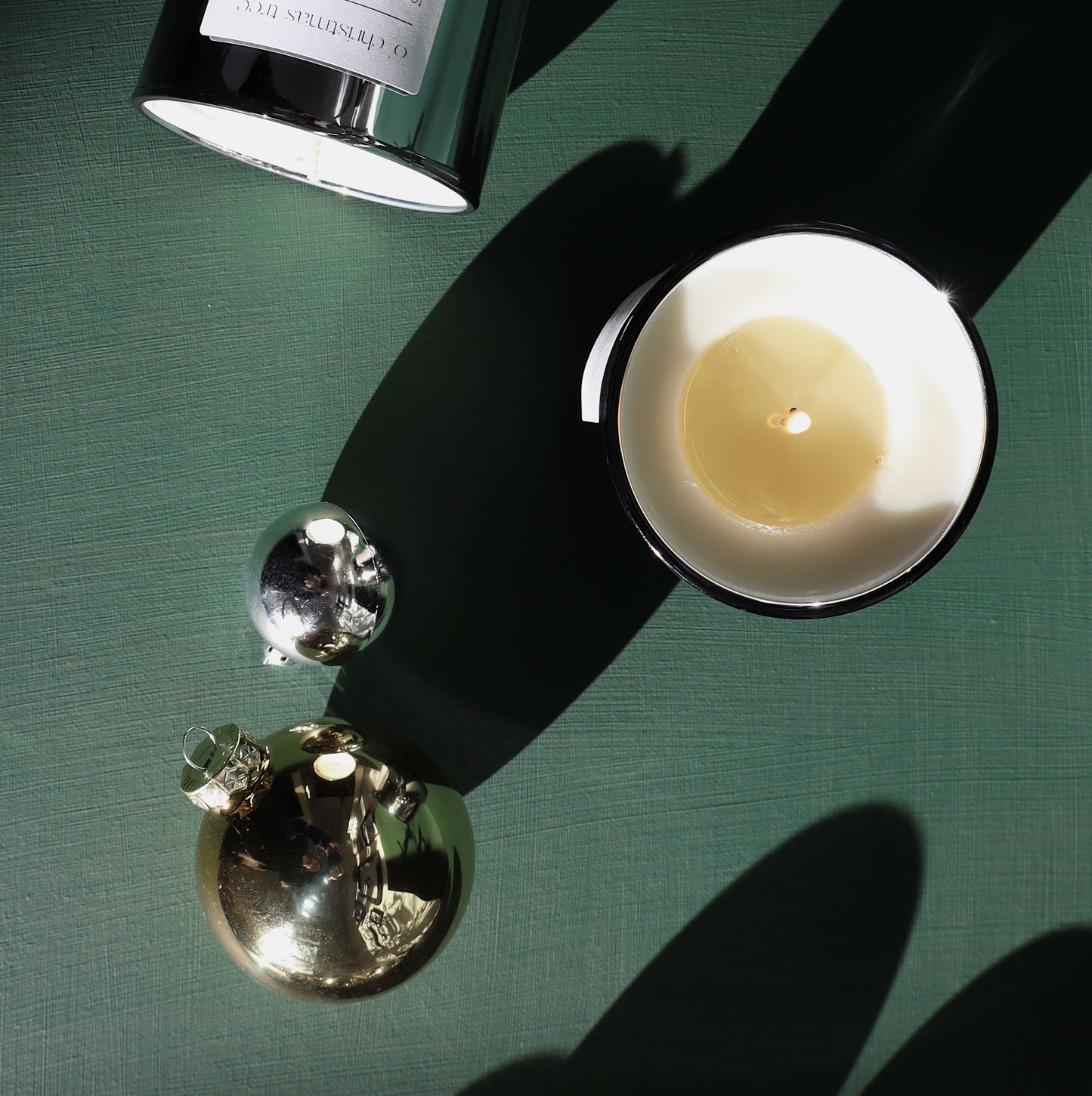 Chateau | metallic glass candle