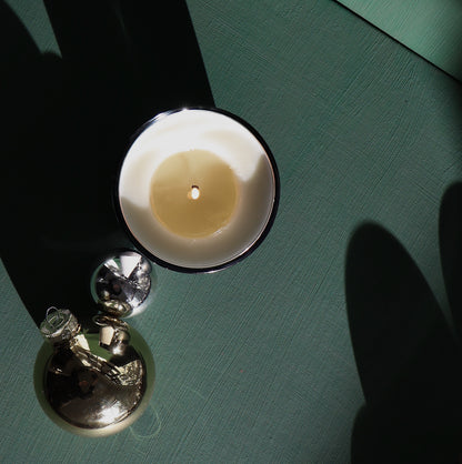 Saint Nicholas | metallic glass candle