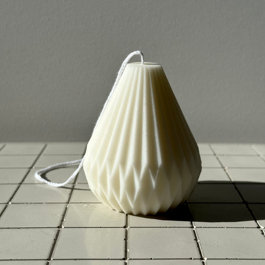 Lantern Short | sculptural candle