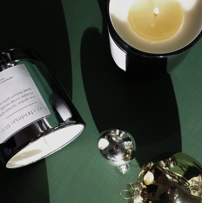 O' Christmas Tree | metallic glass candle