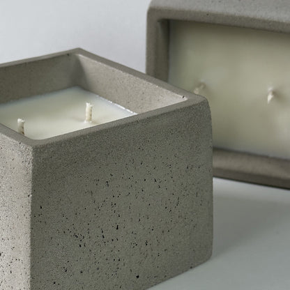 The Mossy Path | concrete candle