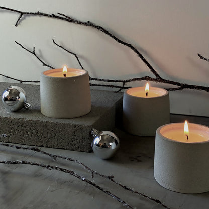 Spiced Cocoa | concrete candle