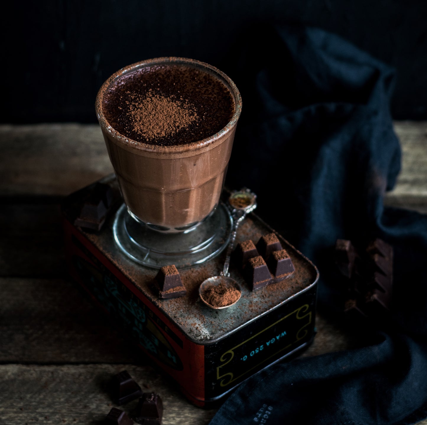 Spiced Cocoa | concrete candle