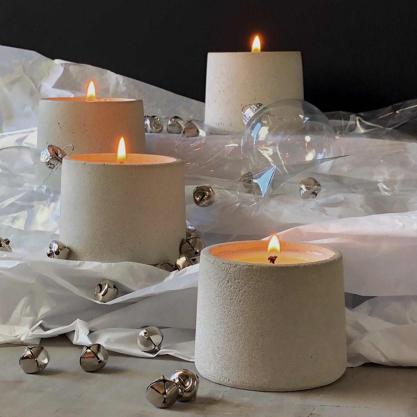 Spiced Cocoa | concrete candle