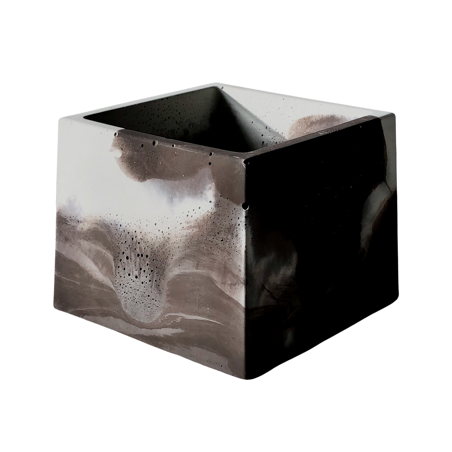 Marbleized Square Votive